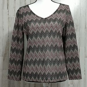 NWOT Jones New York Women's  Sheer Top